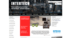 Desktop Screenshot of inter-tech.hu