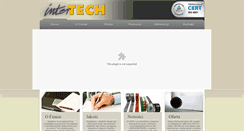 Desktop Screenshot of inter-tech.com.pl
