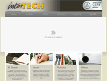 Tablet Screenshot of inter-tech.com.pl
