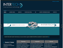 Tablet Screenshot of inter-tech.cl